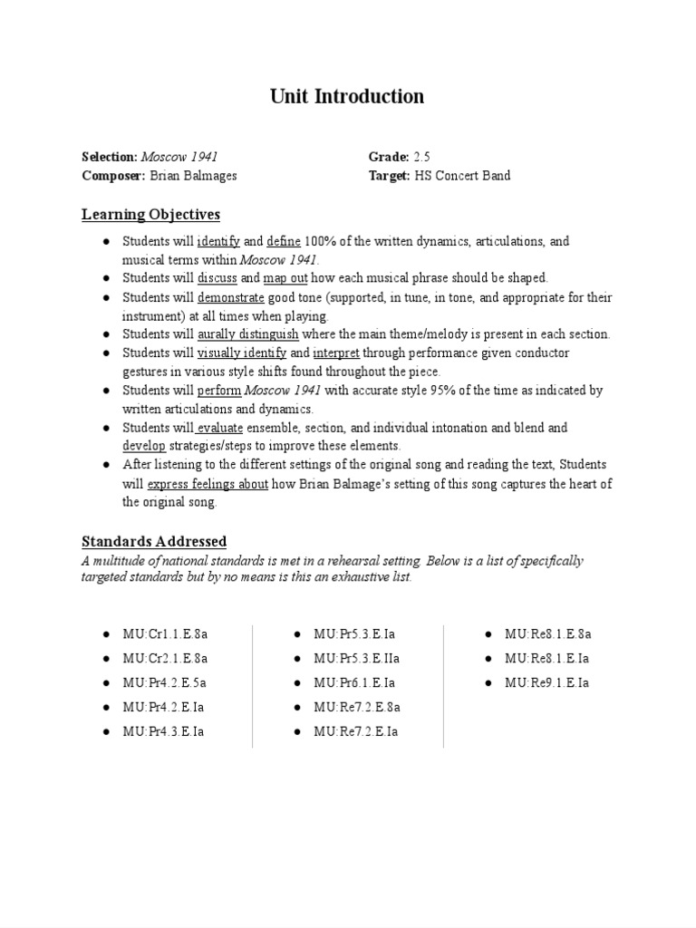 Moscow Learning Objectives | PDF | Language Arts & Discipline | Foreign ...