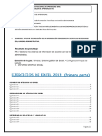 Manual y Ejercicios EXCEL Primera Parte