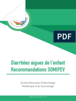 Recommandations SOMIPEV Diarrhes Aigues Enfant