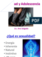 Sexualidad en La Adolescencia