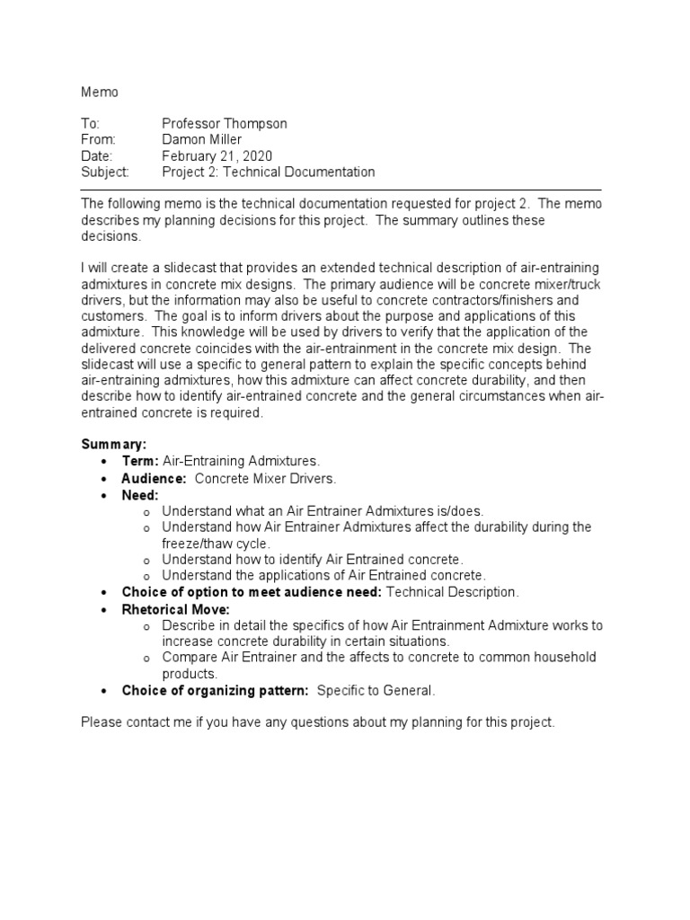 Project 2 Technical Documentation Final | PDF