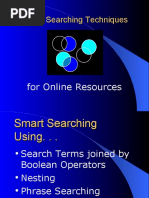 Smart Searching Techniques