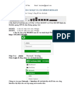 Tai Lieu Huong Dan Cai Dat Va Cau Hinh Fortigate - PDF