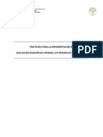 Protocolo para La Implementación de Evaluación Diagnostica Integral y Proceso de Revaluación