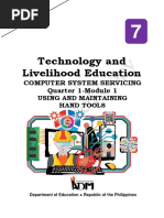 TLE7 CSS Mod1 Using and Maintaining of Tools Version3 2