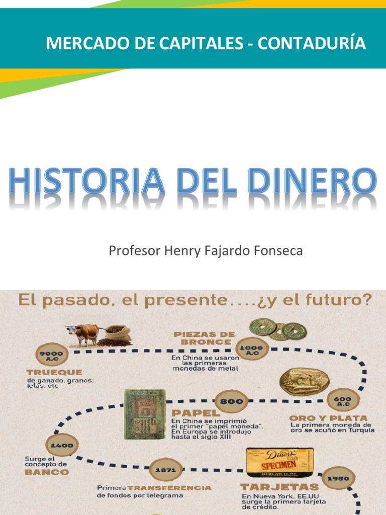 Historia Del Dinero | PDF | Monedas | Dinero