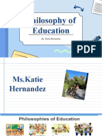 Philosophy of Education