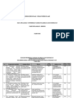 Revisi KISI-KISI US PJOK KELAS 6 - THP 2020-2021 PJOK 2020-2021 Ok