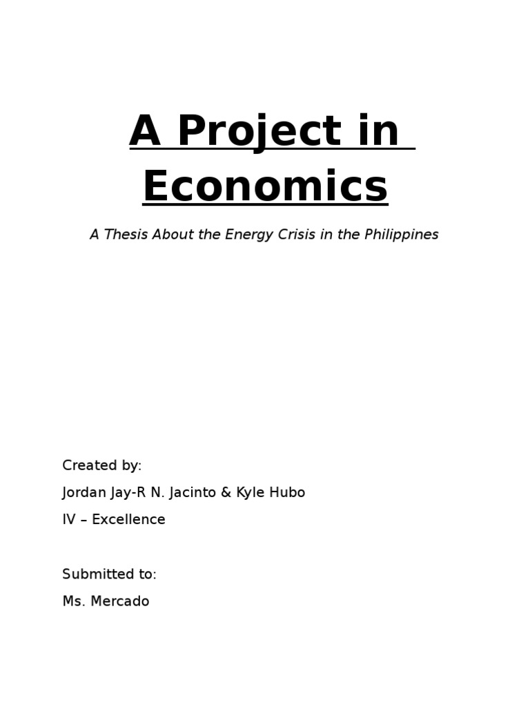 Energy Crisis in the Philippines: Causes & Solutions | PDF | Wind Power ...