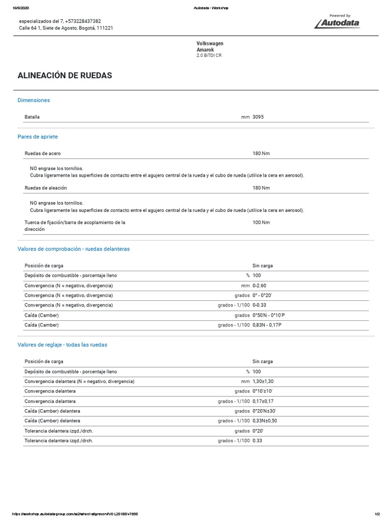 Autodata - Workshop | PDF | Ingeniería de Transporte | Industria automotriz