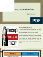 Kelompok 4 (Teori Dua Faktor Herzberg)