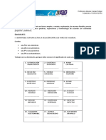 Actividad Evaluada Septiembre Cuarto B y C Lexicología