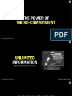 1.2 the Power of Microcommitment