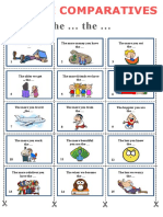 Double Comparatives Thethe Speaking Cards CLT Communicative Language Teaching Resources Conv - 123721