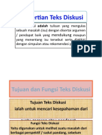 Mengidentifikasi Teks Diskusi