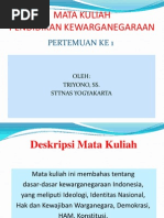 Download Materi Kuliah Kewarganegaraan 1 by Ricky Geologi SN50506003 doc pdf