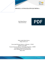 Unidad 1 - Tarea 2 - Glosario Terminos de La Automatización - Julian - Barón