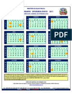 Calendario Epidemiologico 2011