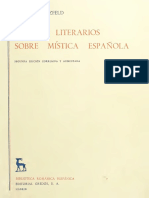 016 Hatzfeld, Helmut Anthony - Estudios literarios sobre mística española