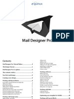 Manual Mail Designer Pro 1 2.2.1