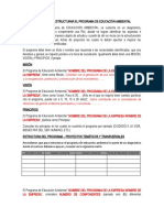 Estructurar El Programa de Educación Ambiental - Ok