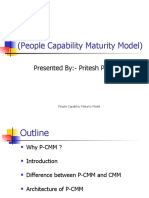 P-CMM (People Capability Maturity Model) : Presented By:-Pritesh Patel