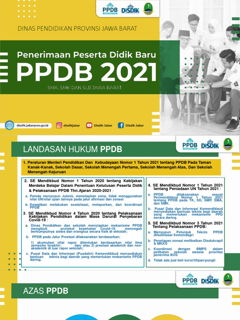 Juknis PPDB Jabar | PDF