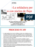 FCAW - La Soldadura Por Arco Con Núcleo de Flujo