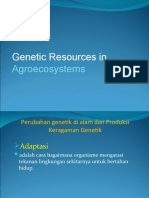 Netic Resources in Agroecosystem