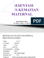 KASUS SEPSIS MATERNAL