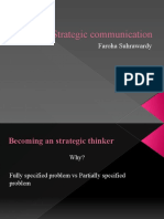 Strategic Communication: Faroha Suhrawardy