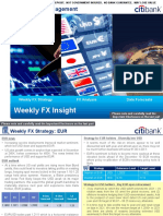 Weekly FX Insight: Citibank Wealth Management