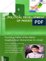 Final POLITICAL DEVOLOPMENT OF PAKISTAN FINAL