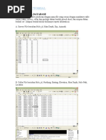 Download tutorial SURPAC Geological databasebibur by Andi Firdaus Biboers SN50507794 doc pdf