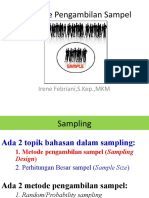 Sesi 3 Metode Pengambilan Sampel 2019