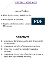 Dimensional Analysis: Main Topics