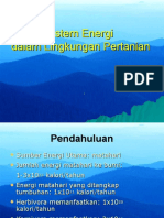 Sistem Energi dlm pert