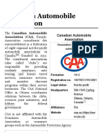 Canadian Automobile Association - Wikipedia