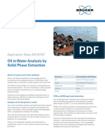 AN - M167 - Oil in Water Analysis by Solid Phase Extraction - EN