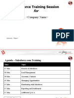 Salesforce Training Session