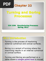 Turning and Boring Processes