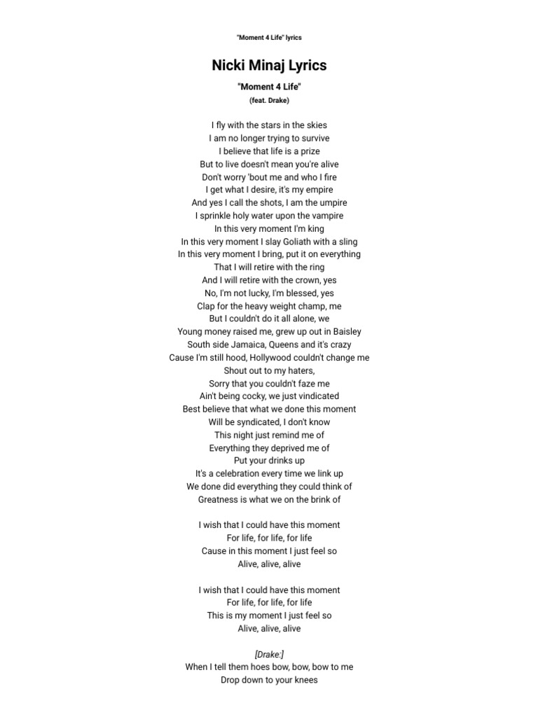 nicki-minaj-moment-4-life-lyrics-pdf-hip-hop