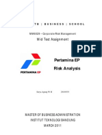 Risk Management at Pertamina EP