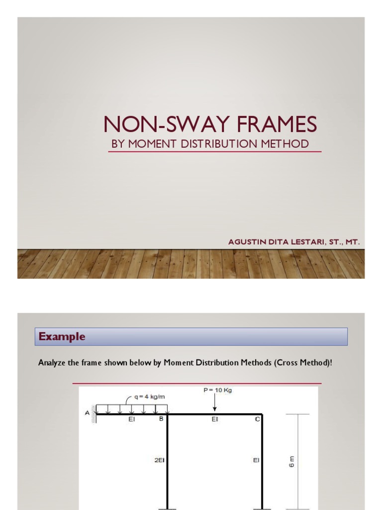 NonSway Frames PDF Methodology Structural Analysis