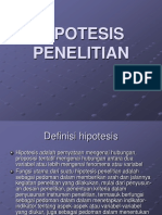 3 Hipotesis Penelitian