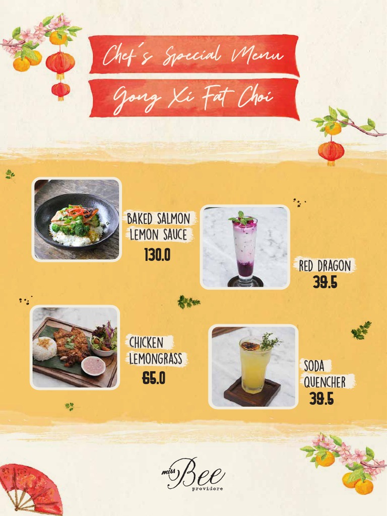 MissBee Menu Digital | PDF | Salad | Indonesian Cuisine