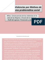 Mitos y ciclo de la violencia, estadísticas, denuncia