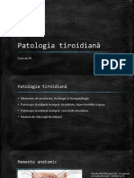 Patologia Tiroidiană