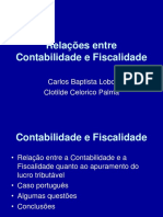 Relacoes Entre Contabilidade e Fiscalidade