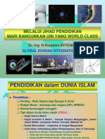 Melalui Jihad Pendidikan Mari Bangunkan Uin Yang World Class